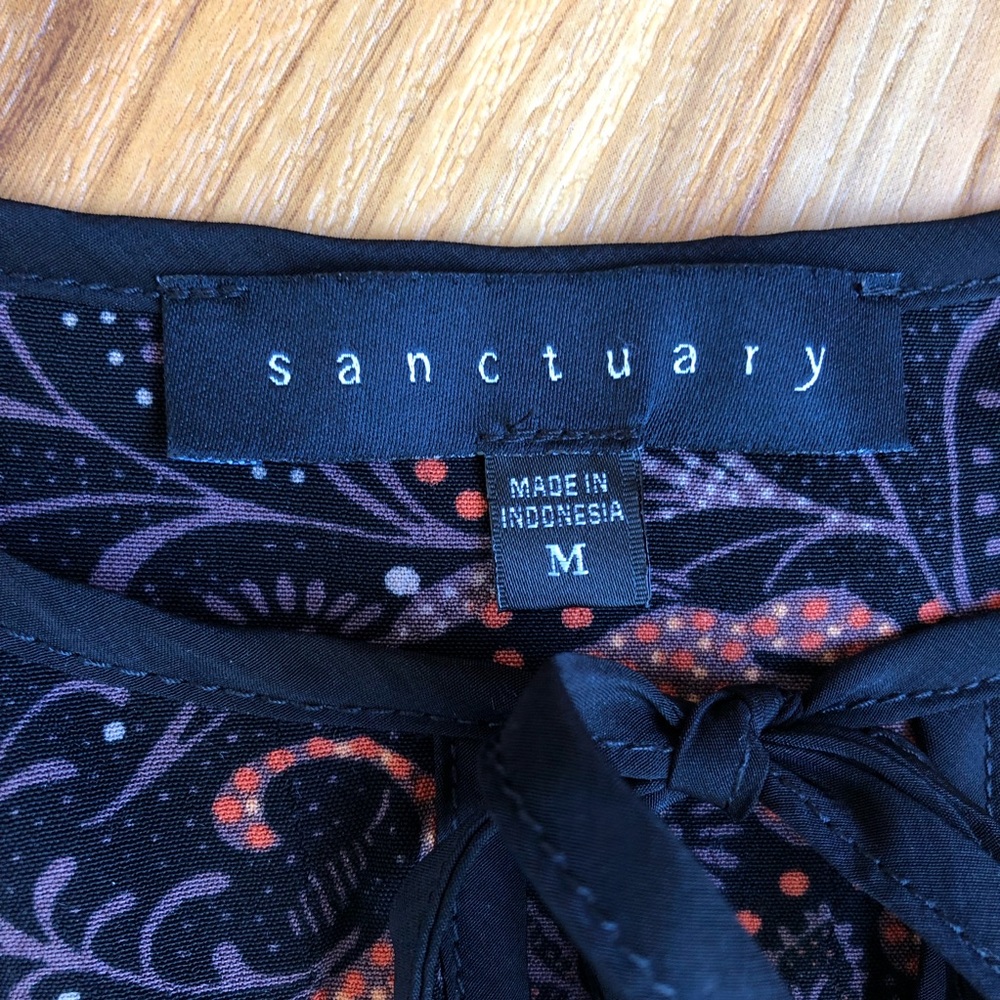 SOLD Sanctuary Printed Long Sleeve Dress - Picture 6 of 8